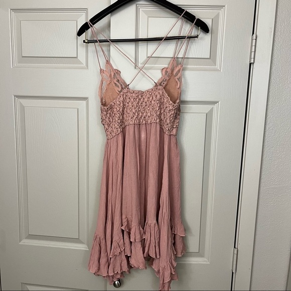 Blush Free People (FP One) Adella Slip Dress Size S - Picture 6 of 7